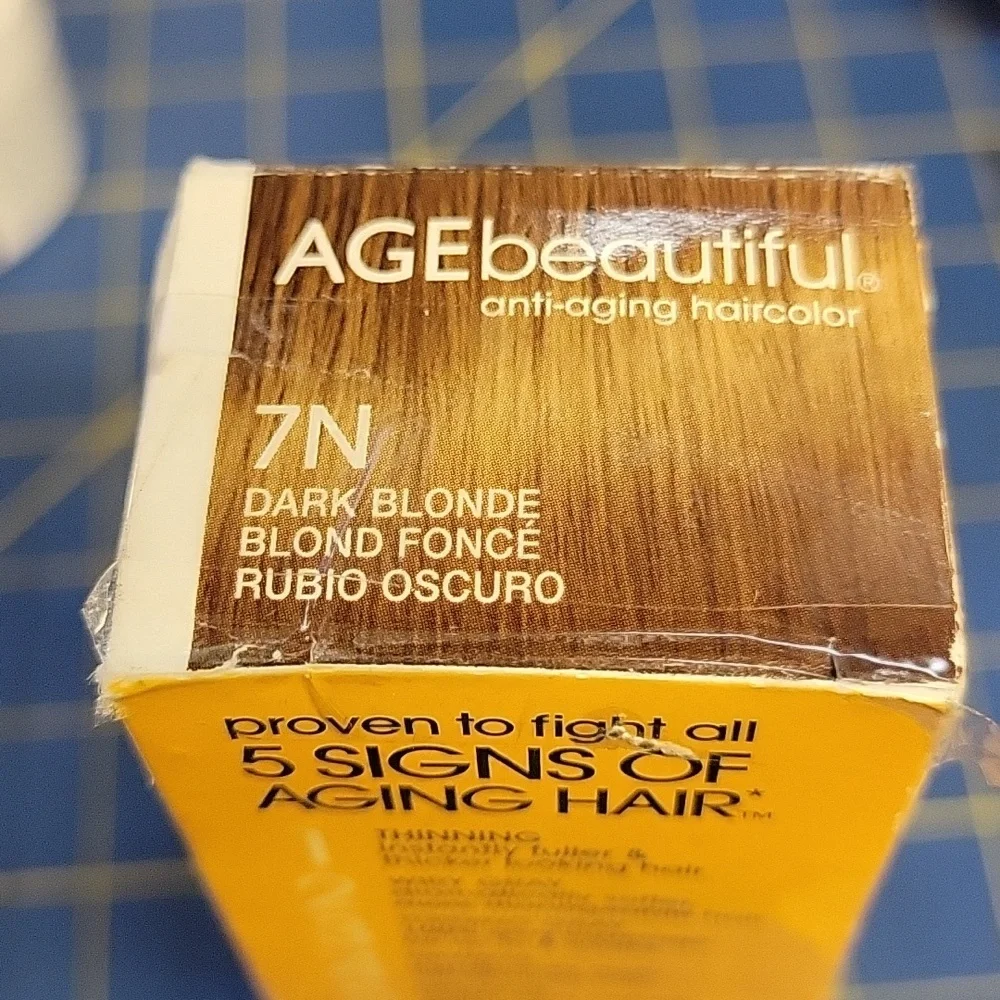 Zotos AGEbeautiful 7N Dark Blonde Hair Color 60ml New